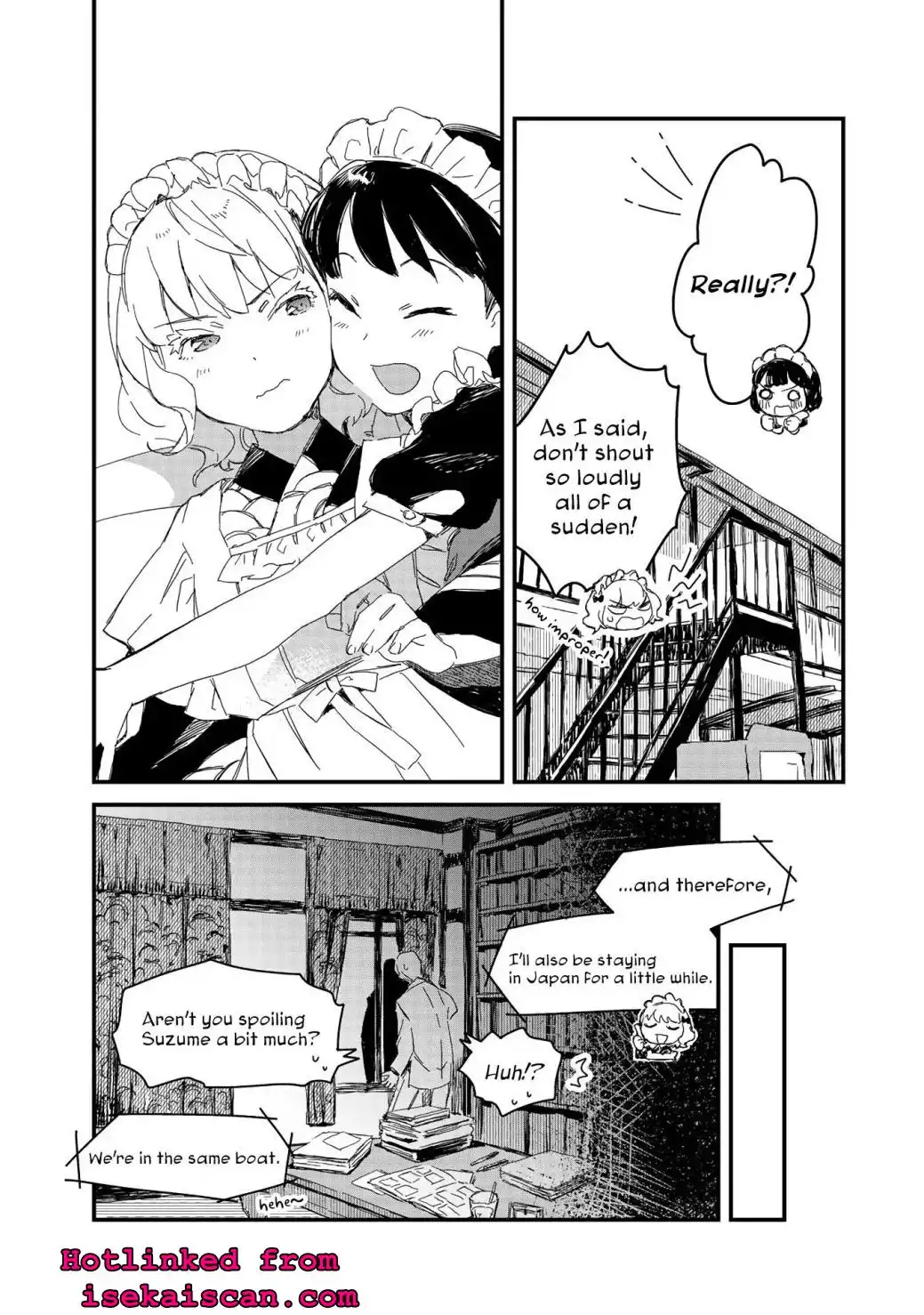 Maid-san wa Taberu Dake Chapter 17 14